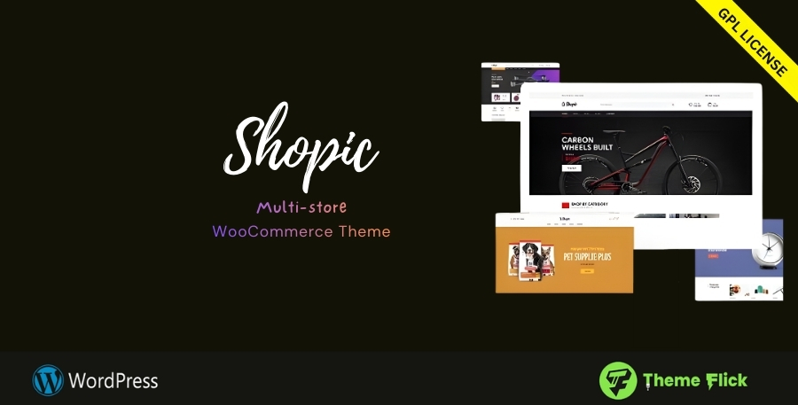 Shopic Multi-Store WooCommerce WordPress Theme 2.4.4