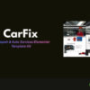 CarFix – Professional Car Repair & Auto Services Elementor Template Kit