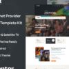Zeinet - Internet Provider & Satellite TV Template Kit