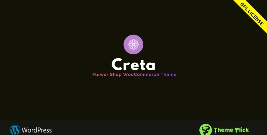 Creta Flower Shop WooCommerce WordPress Theme – Florist & Nursery Store Theme 5.8