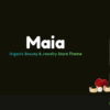 Maia WooCommerce WordPress Theme – Organic Beauty & Jewelry Store Theme 1.1.20